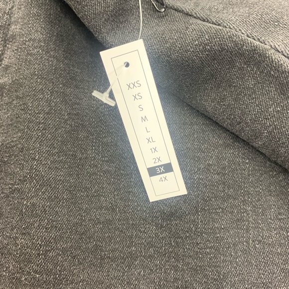 BP Black Denim Skirt 3X - Picture 9 of 14